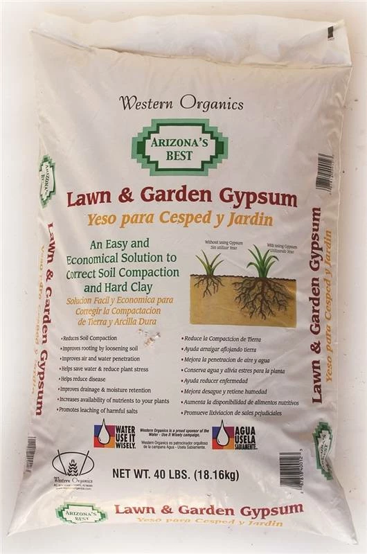 40-Pound Gypsum Soil Amendment 3 40-Pound Gypsum Soil Amendment