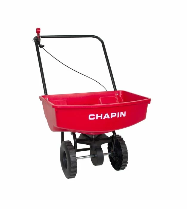 65-Pound Red Lawn Spreader 3 65-Pound Red Lawn Spreader