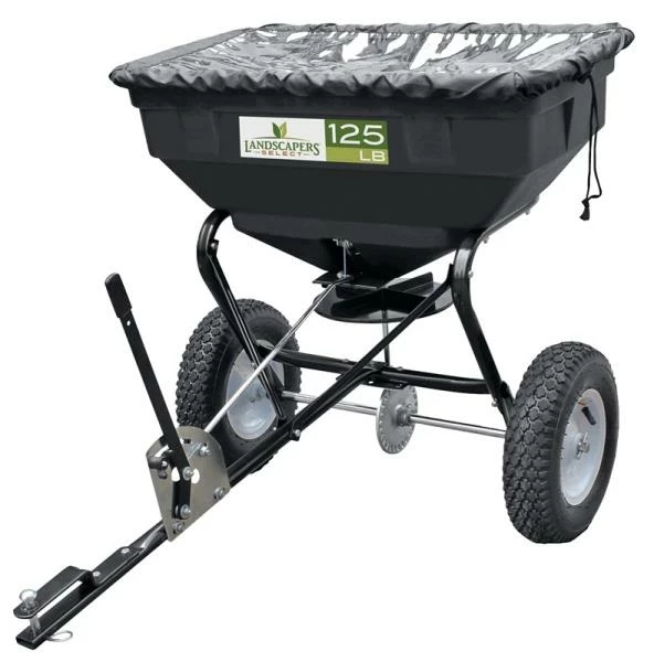 125-Pound Capacity Tow Behind Spreader 3 125-Pound Capacity Tow Behind Spreader