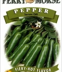 Pepper Serrano Chile Seeds