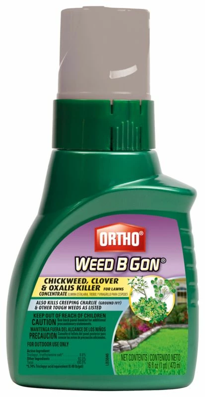 16-Fl. Oz. Weed B Gon Chickweed, Clover, And Oxalis Killer Concentrate For Lawns 3 16-Fl. Oz. Weed B Gon Chickweed, Clover, And Oxalis Killer Concentrate For Lawns