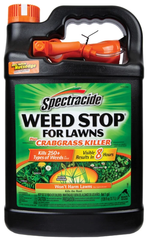 Spectrum 128-Fl. Oz. Spectracide Weed Stop For Lawns Plus Crabgrass Killer 3 Spectrum 128-Fl. Oz. Spectracide Weed Stop For Lawns Plus Crabgrass Killer