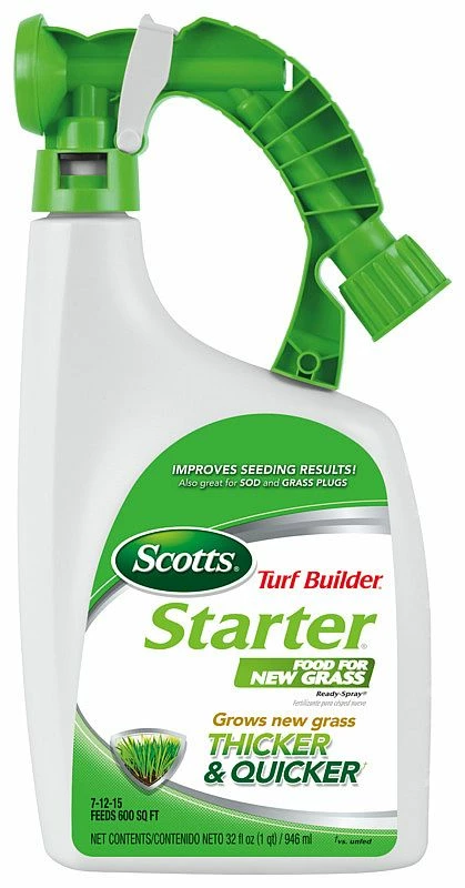 32-Fl. Oz. Turf Builder Starter Food For New Grass, Ready-Spray 3 32-Fl. Oz. Turf Builder Starter Food For New Grass, Ready-Spray