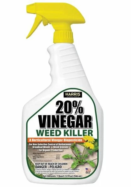 Harris 32-Fl. Oz. 20% Vinegar Weed Killer 3 Harris 32-Fl. Oz. 20% Vinegar Weed Killer