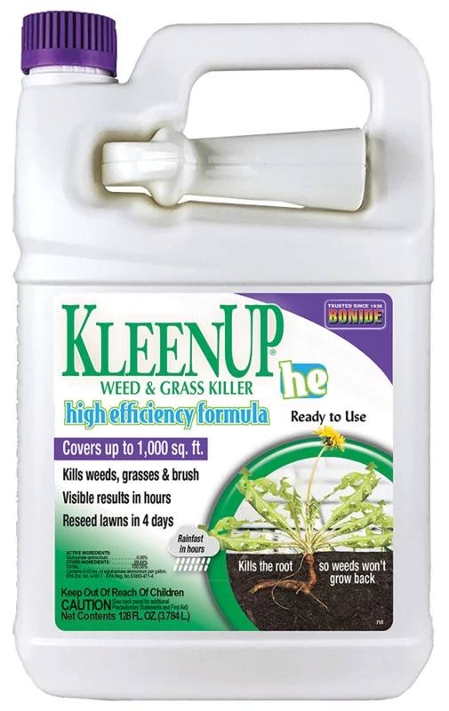 128-Fl. Oz. Kleen Up Weed And Grass Killer, Ready To Use 3 128-Fl. Oz. Kleen Up Weed And Grass Killer, Ready To Use