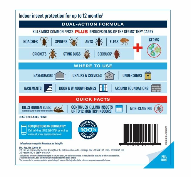 1-Gallon Ready To Use Home Insect Killer Plus Germ Killer 3 1-Gallon Ready To Use Home Insect Killer Plus Germ Killer