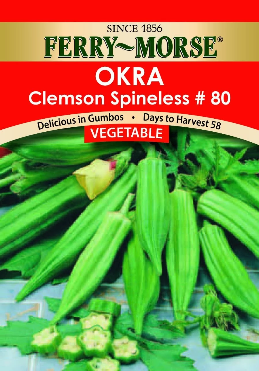 Clemson Spineless Okra 3 Clemson Spineless Okra
