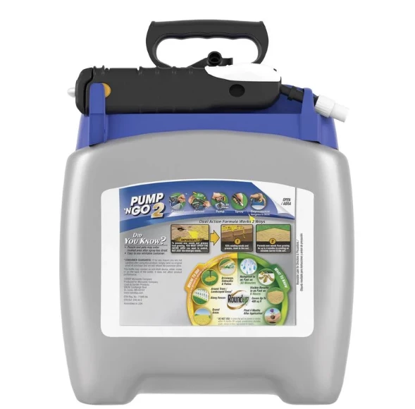 Roundup 1.33-Gallon Dual Action Weed And Grass Killer Sprayer With 4 Month Preventer 3 Roundup 1.33-Gallon Dual Action Weed And Grass Killer Sprayer With 4 Month Preventer