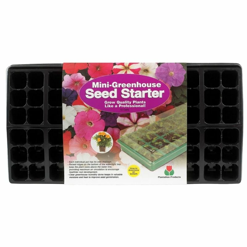 72-Cell And Dome Seed Starting Tray 4 72-Cell And Dome Seed Starting Tray - Image 2