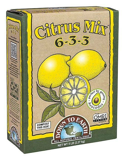 5-Pound Citrus Mix Fertilizer, 6-3-3, For Use In Organic Gardening 4 5-Pound Citrus Mix Fertilizer, 6-3-3, For Use In Organic Gardening - Image 2