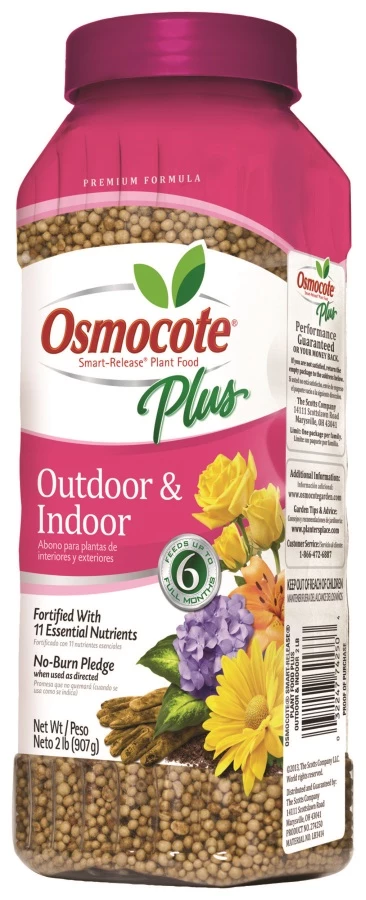 2-Pound Osmocote® Plus Smart-Release® Outdoor And Indoor Plant Food, 15-9-12 3 2-Pound Osmocote® Plus Smart-Release® Outdoor And Indoor Plant Food, 15-9-12