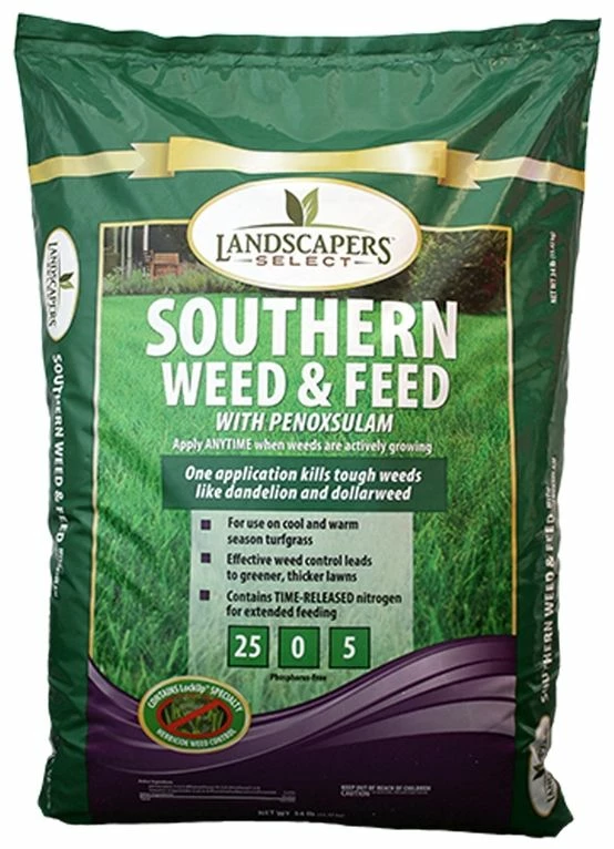 17-Pound Southern Weed And Feed Fertilizer 3 17-Pound Southern Weed And Feed Fertilizer