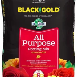 1-Cu. Ft. Black Gold All Purpose Potting Soil With Fertilizer