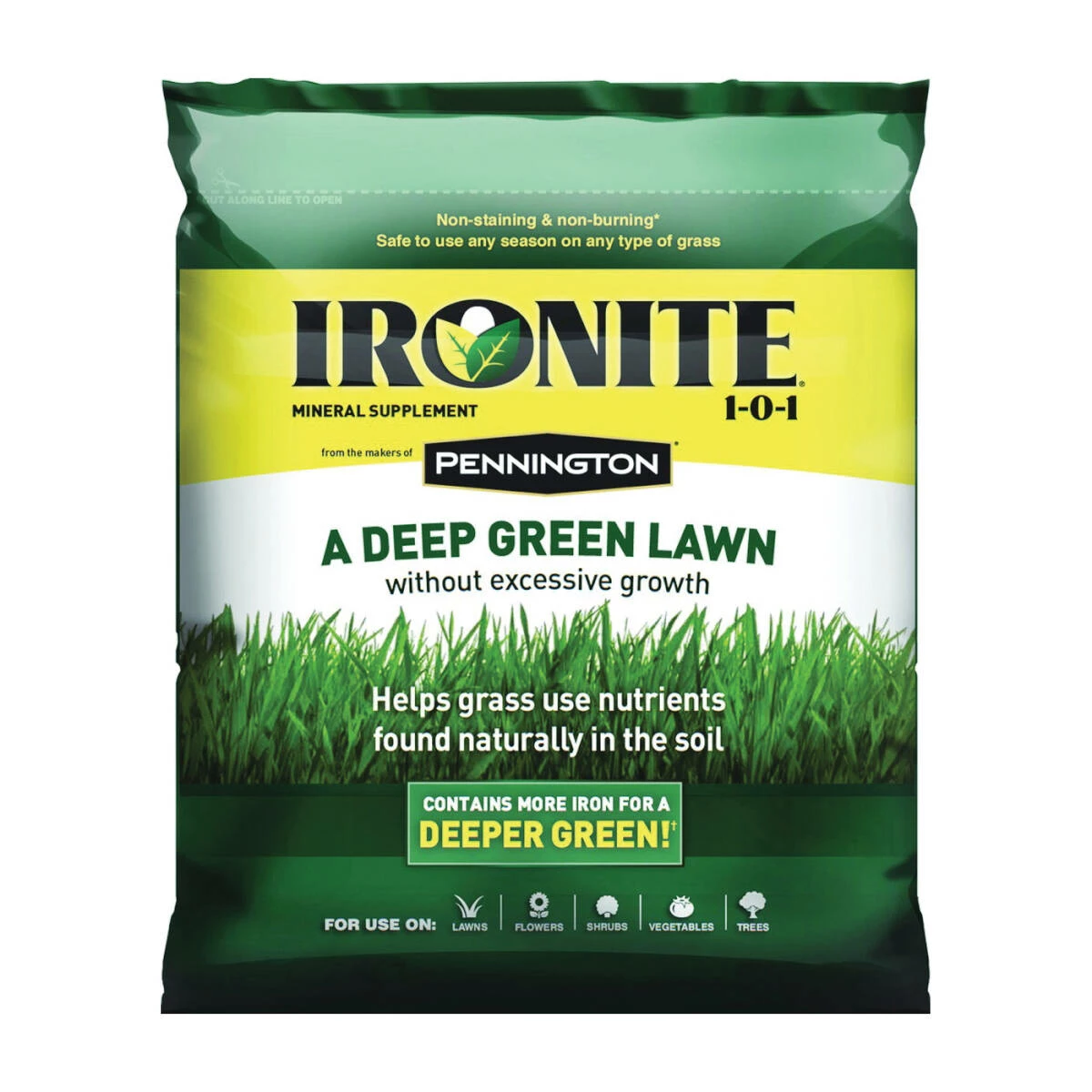 30-Pound Ironite 1-0-1 Mineral Supplement Lawn Fertilizer 3 30-Pound Ironite 1-0-1 Mineral Supplement Lawn Fertilizer