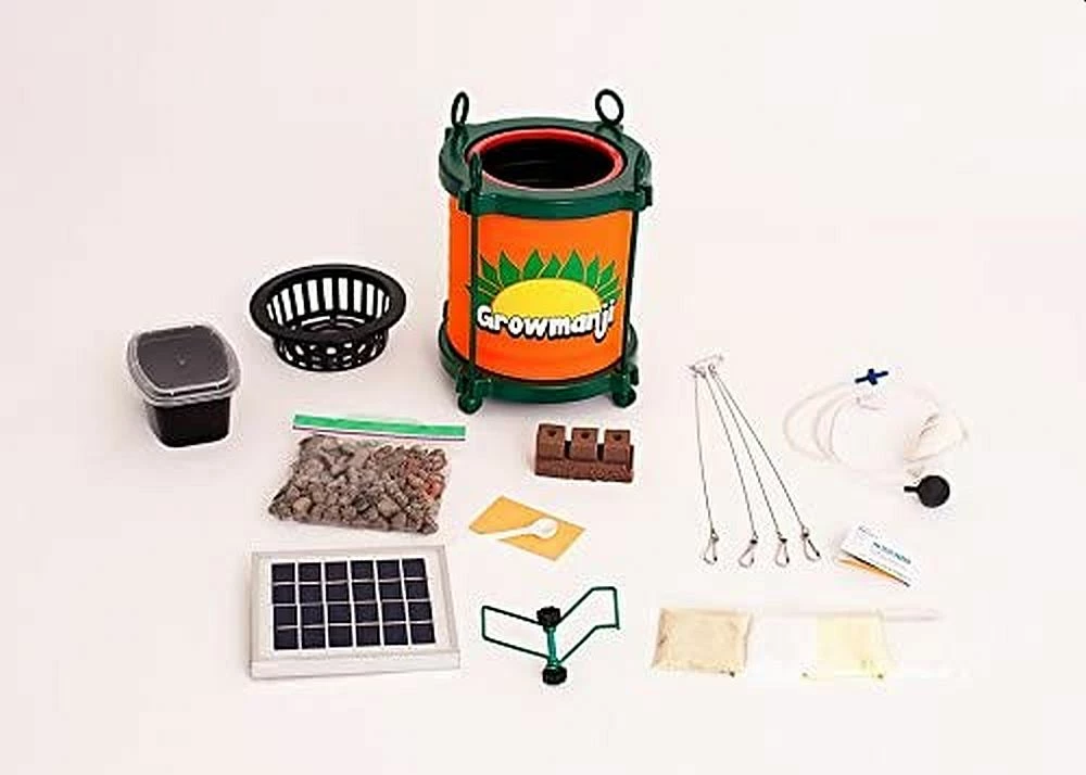 Solar Powered Hydroponic System Complete Gardening Kit 3 Solar Powered Hydroponic System Complete Gardening Kit