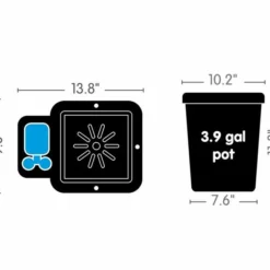 Complete 6 Pot 3.9-Gallon Pot System With 12.4-Gallon Reservoir -Roundup Sales Store 889790 ep 1636580275 1