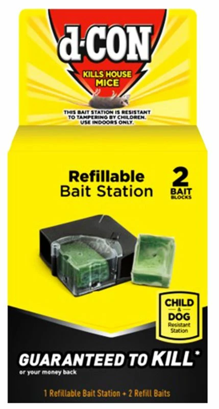 D-Con Refillable Mouse Bait Station With 2 Refill Baits 8 D-Con Refillable Mouse Bait Station With 2 Refill Baits - Image 6