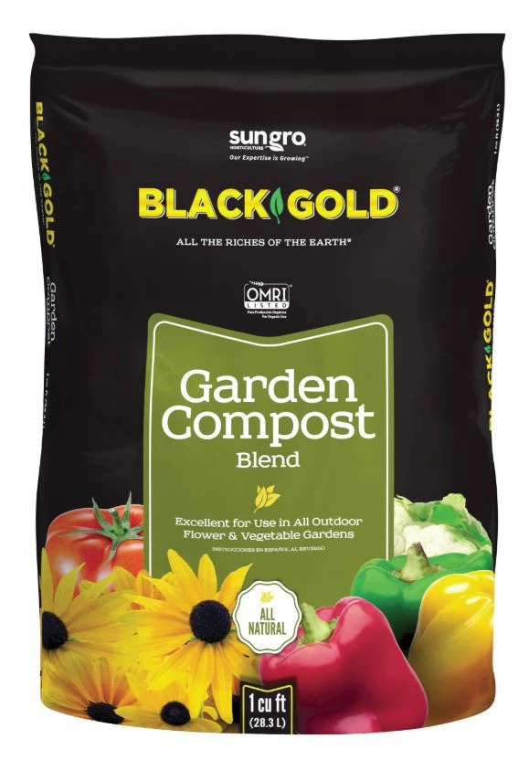 1-Cu. Ft. Black Gold Garden Compost Blend 3 1-Cu. Ft. Black Gold Garden Compost Blend