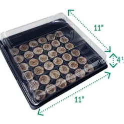 Jiffy Greenhouse 36Mm Pellets 36 Cells Includes Watertight Tray,Gro-Dome, Plant Markers, And Superthrive Plant Vitamins -Roundup Sales Store Screenshot 2023 10 26 082438