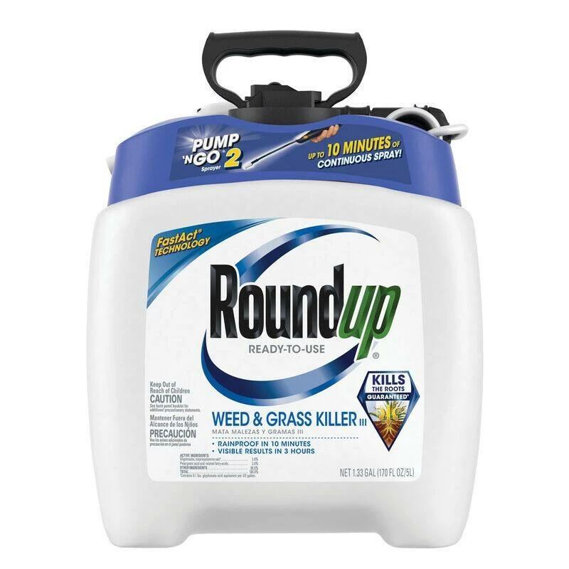 Roundup 1.33 Gallon, Weed And Grass Killer II, Pump 'N Go 10 Roundup 1.33 Gallon, Weed And Grass Killer II, Pump 'N Go - Image 8