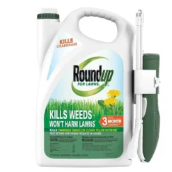 1-Gallon, Roundup For Lawns, Ready To Use, Extended Wand, Weed Killer (For Northern Lawns) -Roundup Sales Store rounduprtuwand