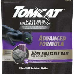 Tomcat Advanced Formula Mouse Bait Station Refill 12-Count -Roundup Sales Store tc